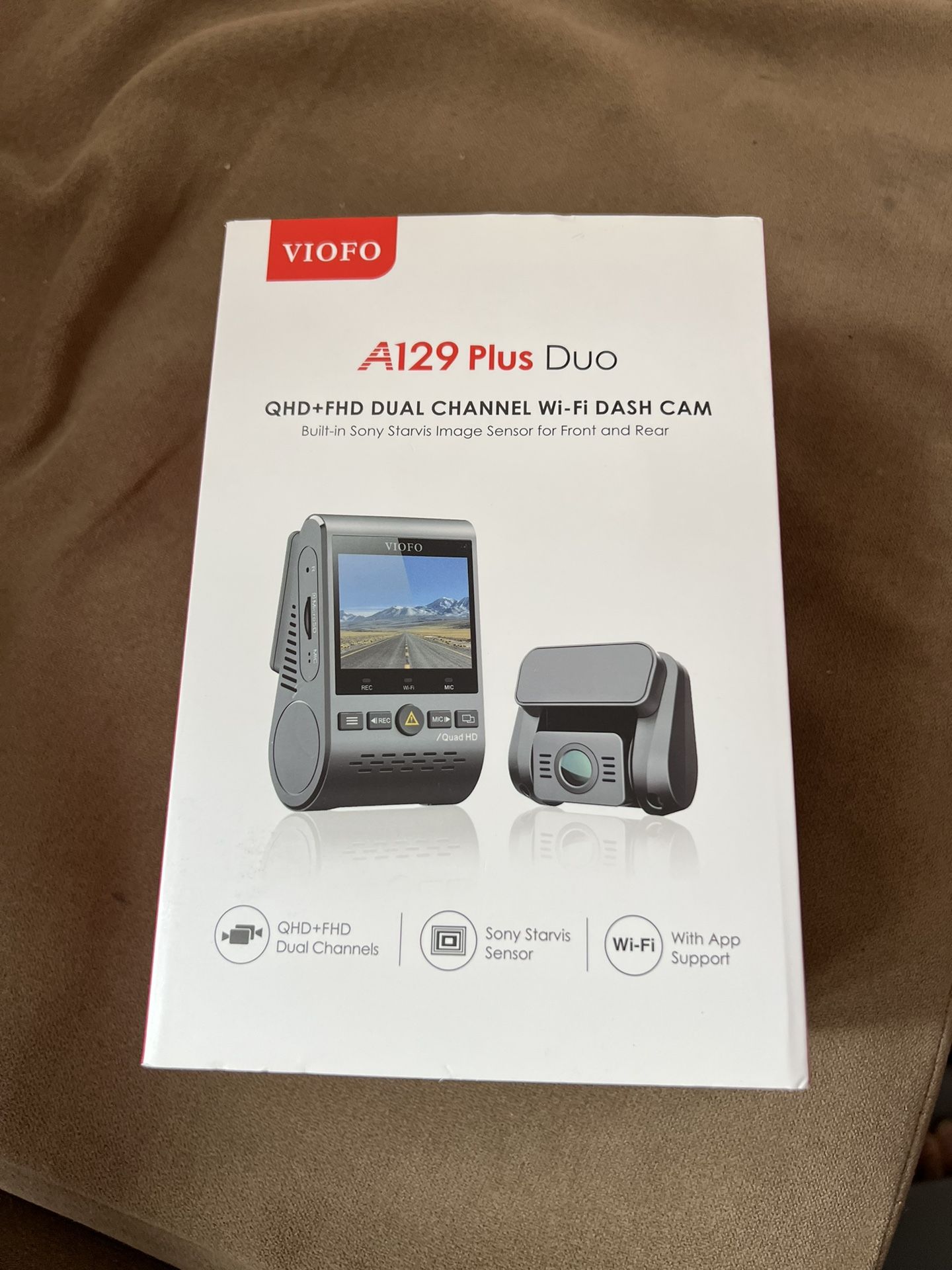 Viofo Duo Dash Cam + Samsung 128gb SD Card