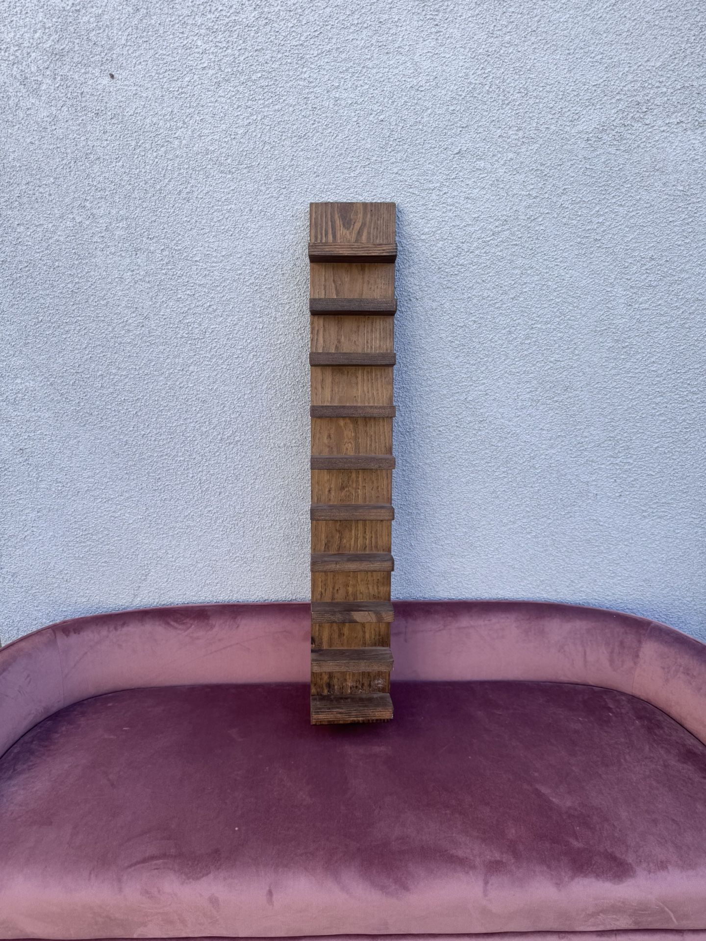 Rustic Wooden Wall Shelf
