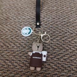 STARBUCKS KEYCHAIN.  $3.  NEW.  PICKUP ONLY
