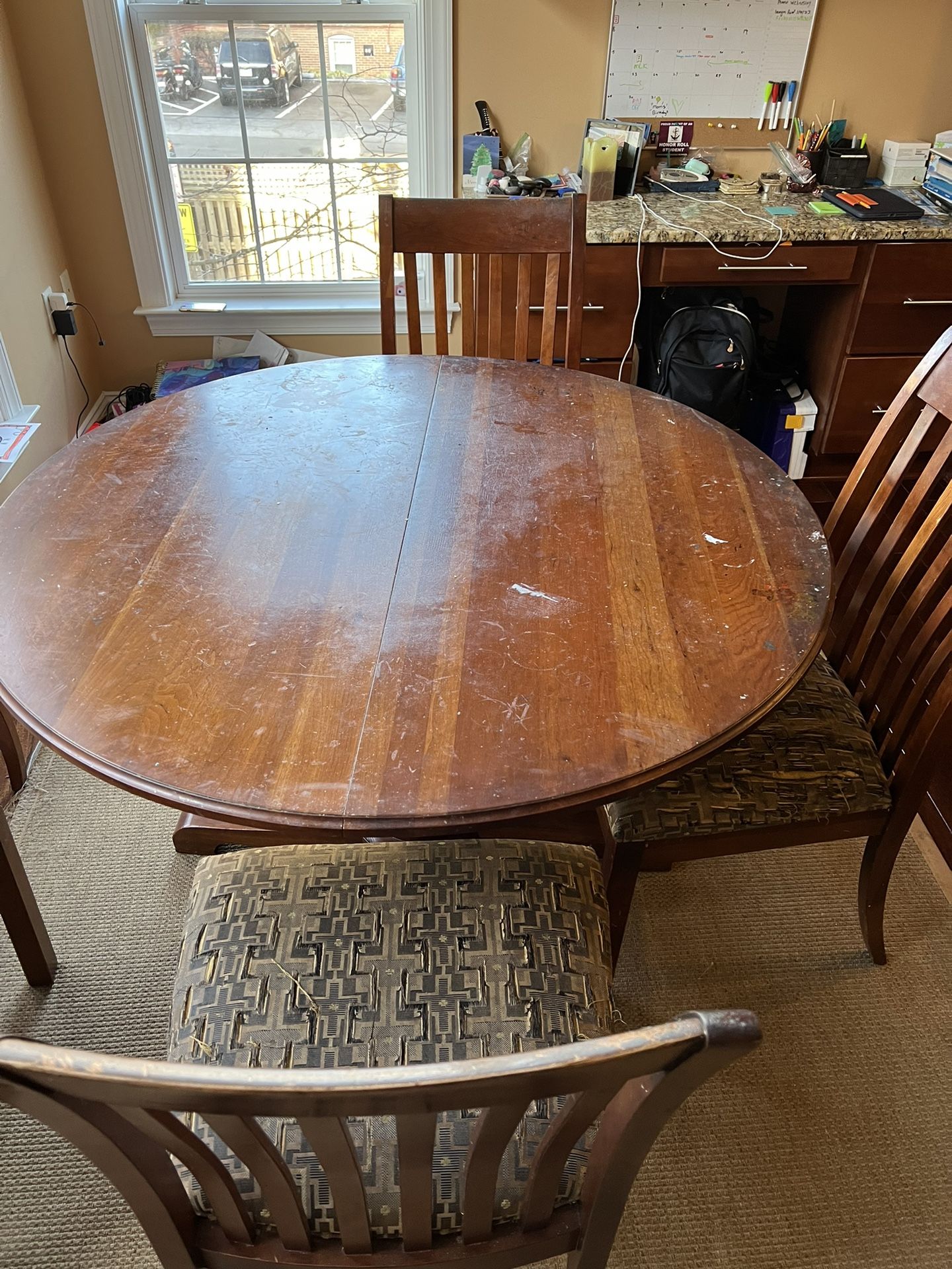 Ethan Allen Table And Chairs