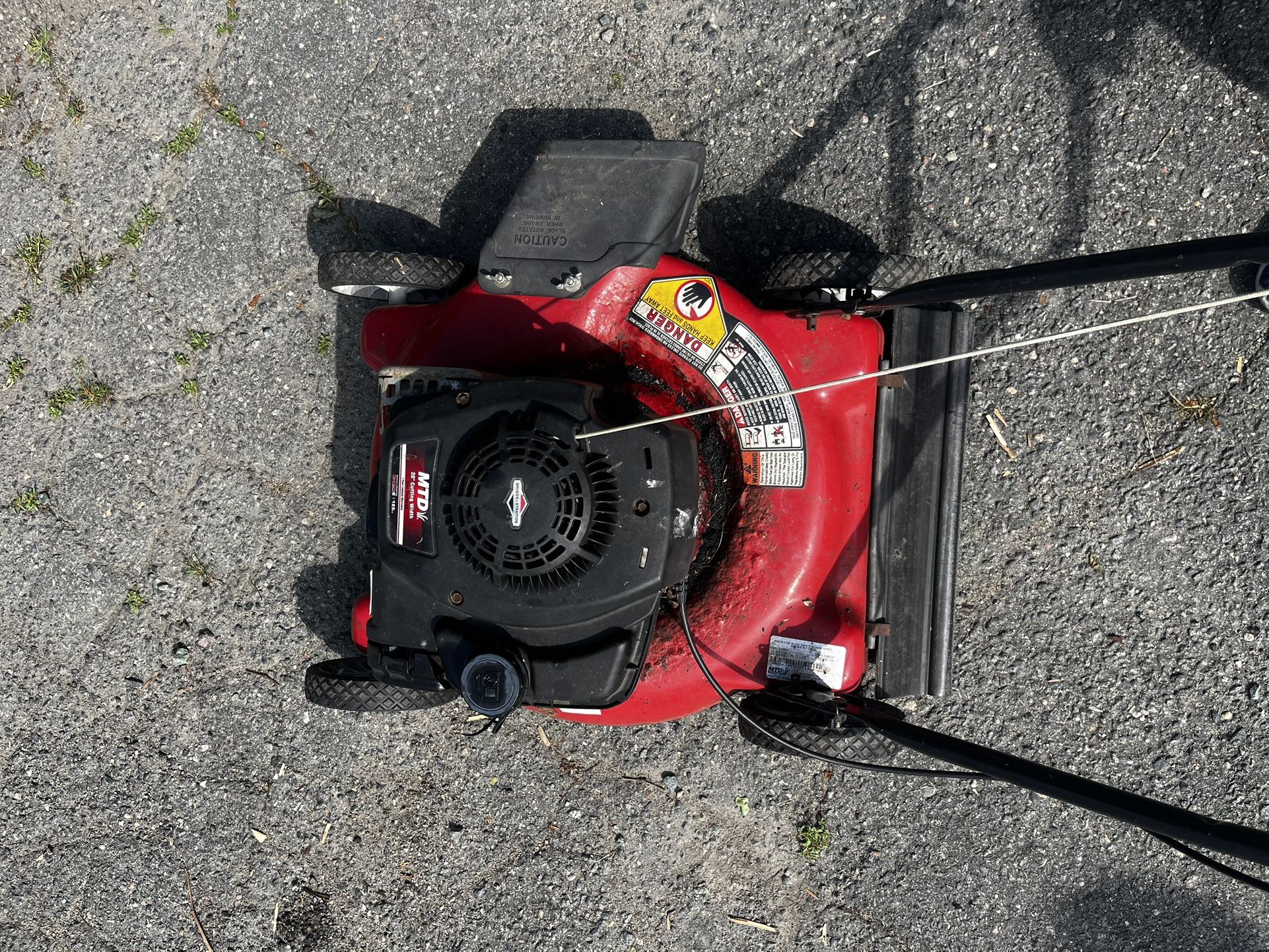 Mtd 125cc Lawn Mower