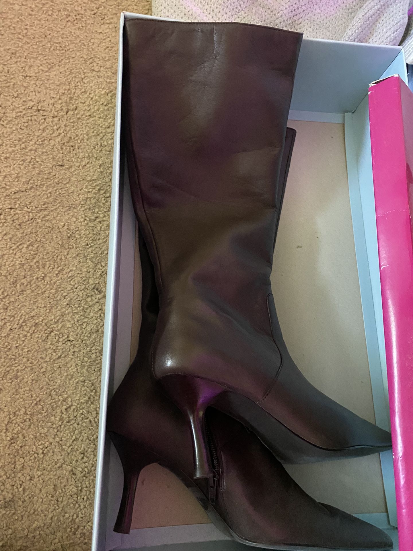 Brown Boots Size 6-7