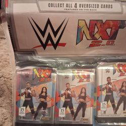 NXT 2.0 2022 Panini Unopened Packs WWE Cards Total Of 45 Cards Asking 40$
