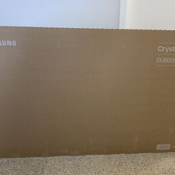 Samsung 55" Class DU8000 HDR UHD 4K Smart TV - Black (UN55DU8000) - New Unopened