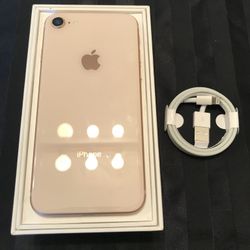 iPhone 8 256Gb 🌹Gold New!(UNLOCKED)All Carriers TMobile AT&T,Metropcs,Cricket Verizon,Works with 🇲🇽Tel