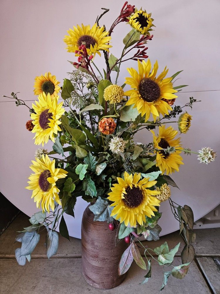 Arreglo Grande De Girasoles/Sun Flower Arrangement