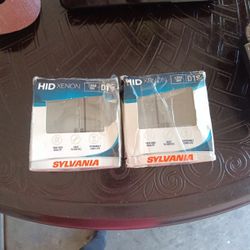 2  Sylvania HID XENON 35w Headlight Bulbs 