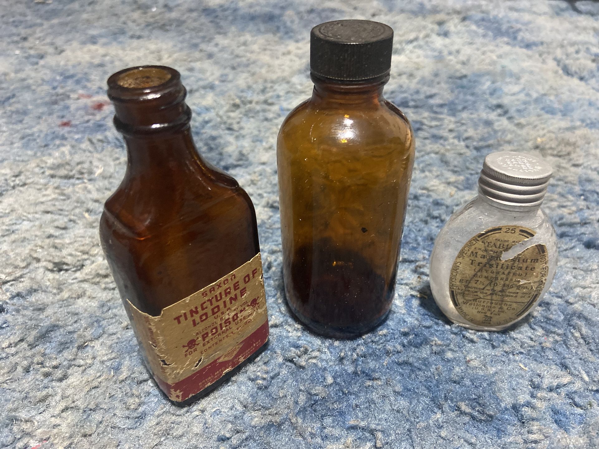 Vintage 1800s Medicine Bottles