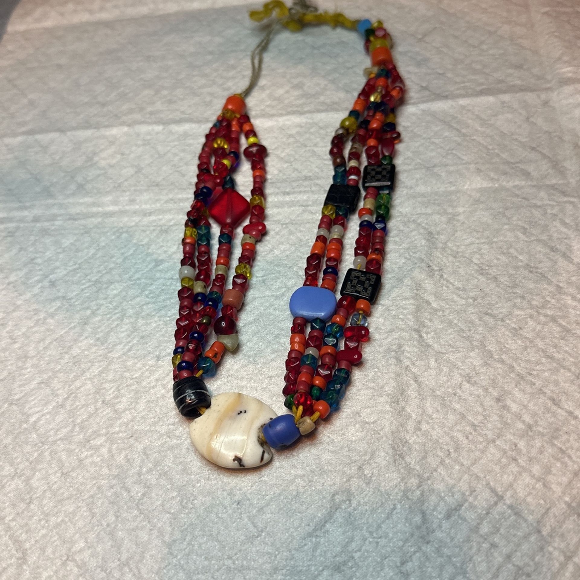 Antique Beads Necklace Most Of The Beads Are Coral