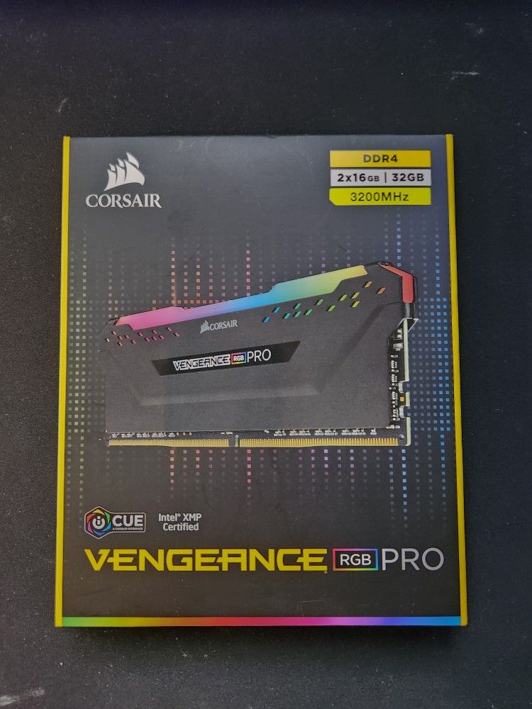 32GB RAM Corsair Vengeance RGB PRO 3200MHZ 