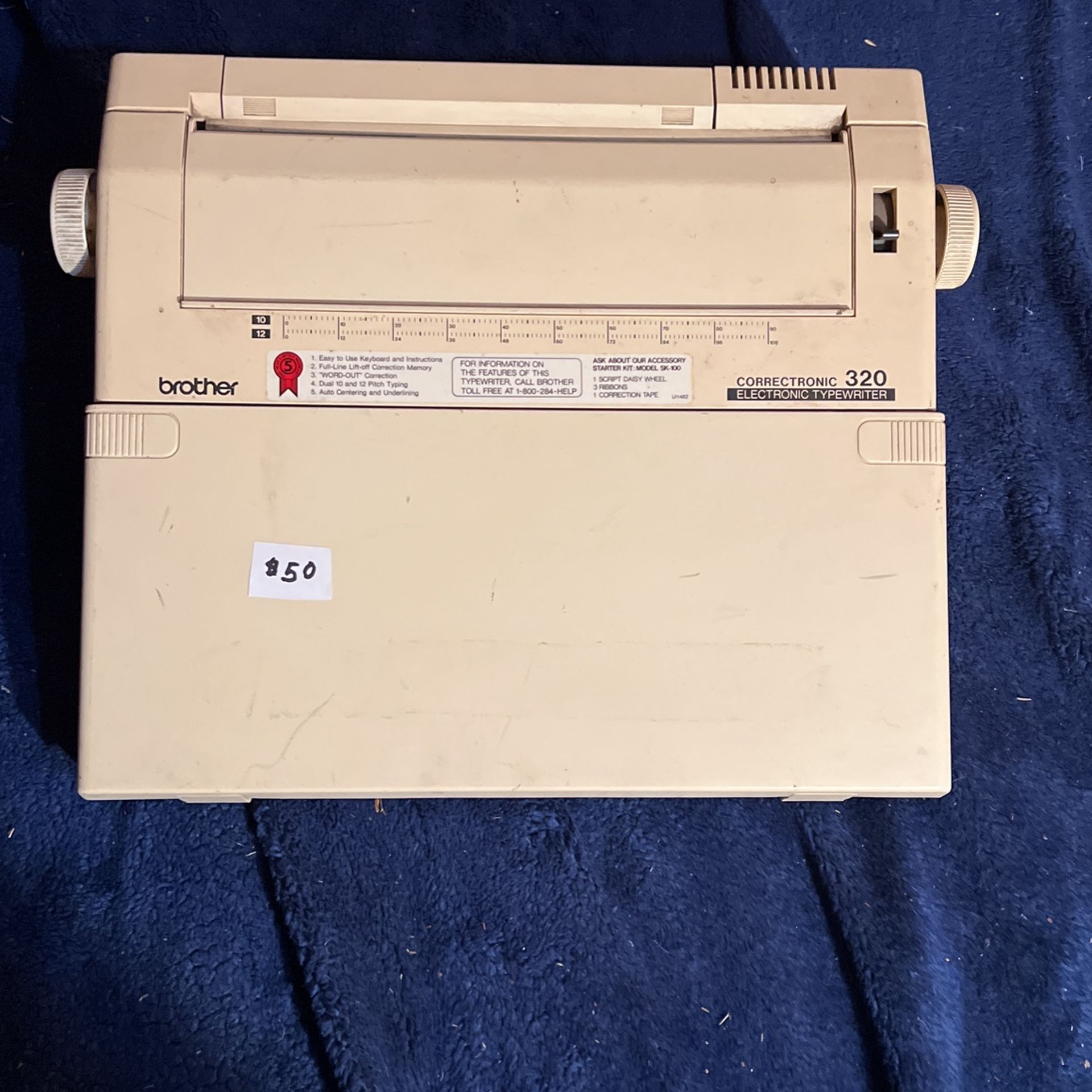 Brother Correctronic 320 Electric Typewriter