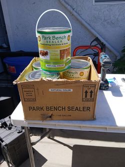 Natural Color Park Bench Sealer
