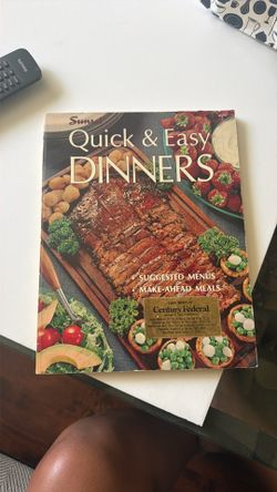 Sunset quick & easy dinners