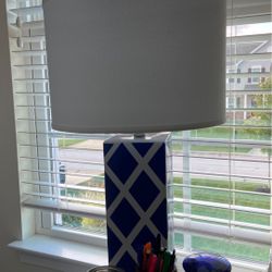Blue lamp