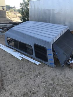 Camper shell 8ft x 6ft