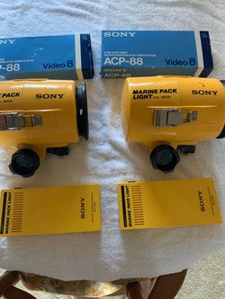 Sony HVL-80DA Marine Pack Light – Lot of 2