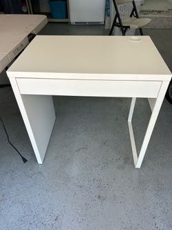 Ikea Small white desk