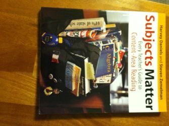 Book Subjects Matter: Teachers Guide To Reading