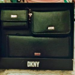 3 Wallet Brand New Set Wallet Dkny Leather 