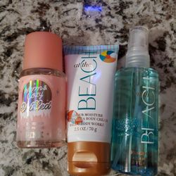 B & B and Pink 3 Pc Set