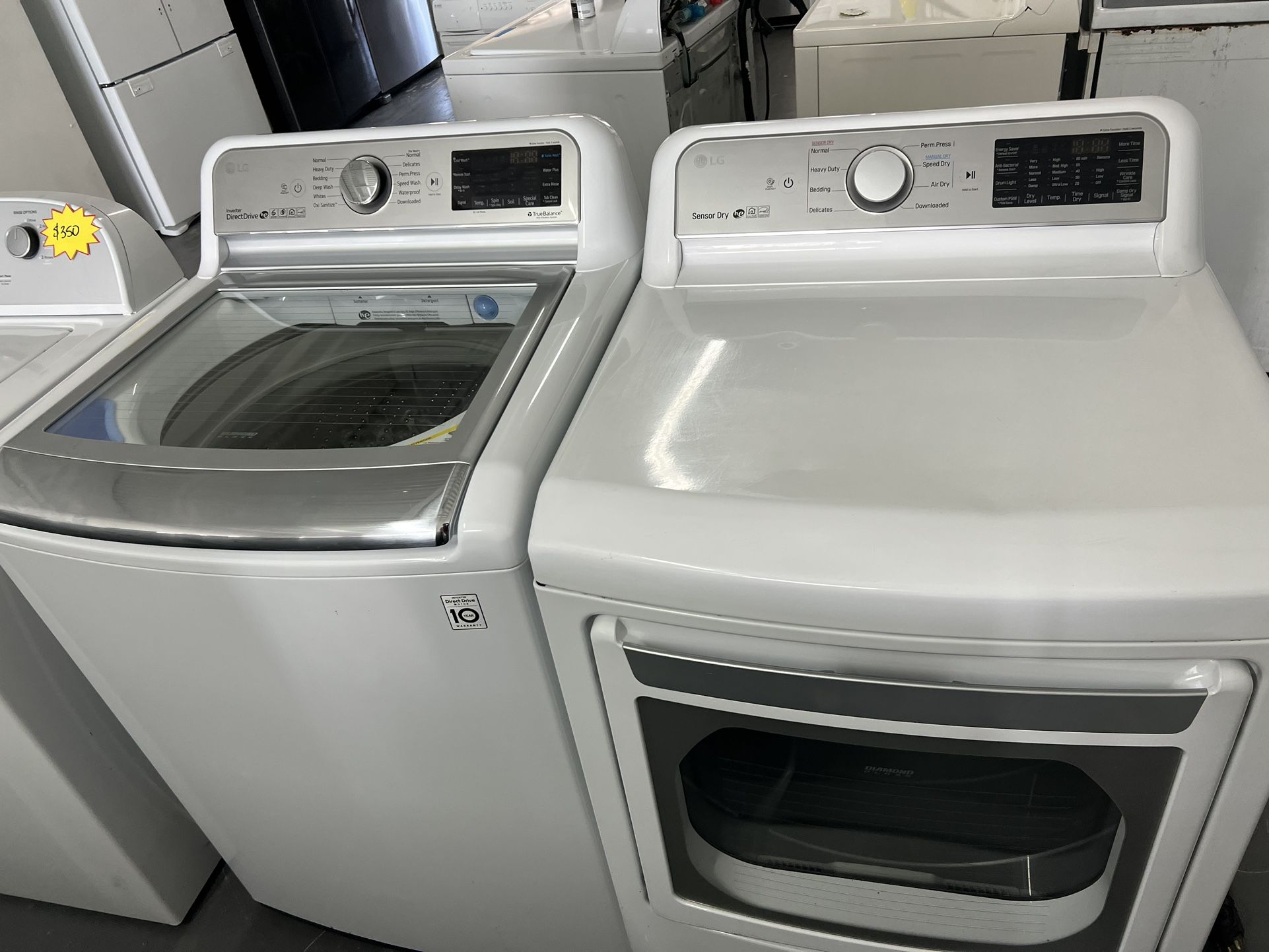 Lg Washer And Dryer Set 