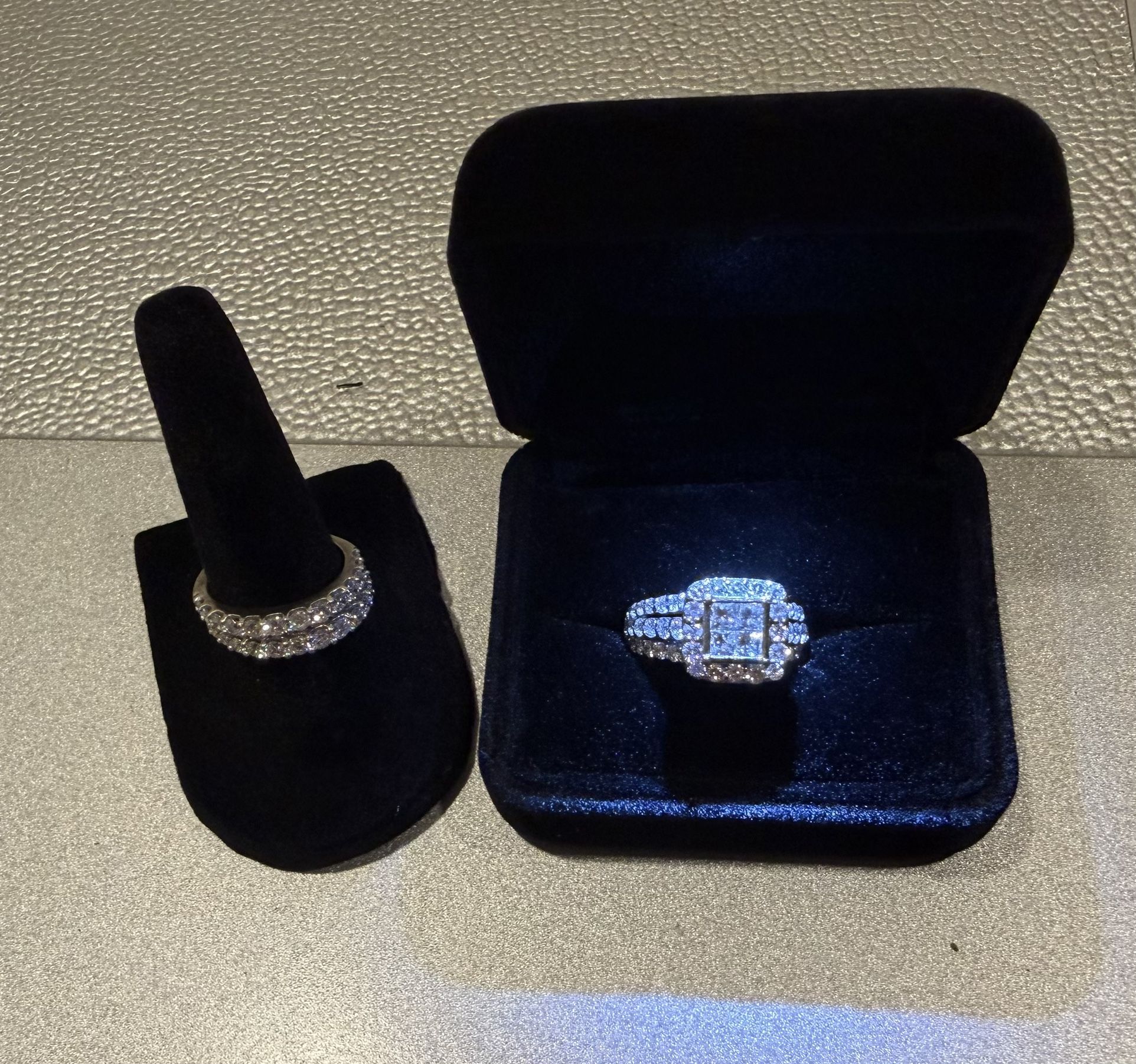 4 Carat Diamond Bridal Set – $2500 (Excellent Condition)