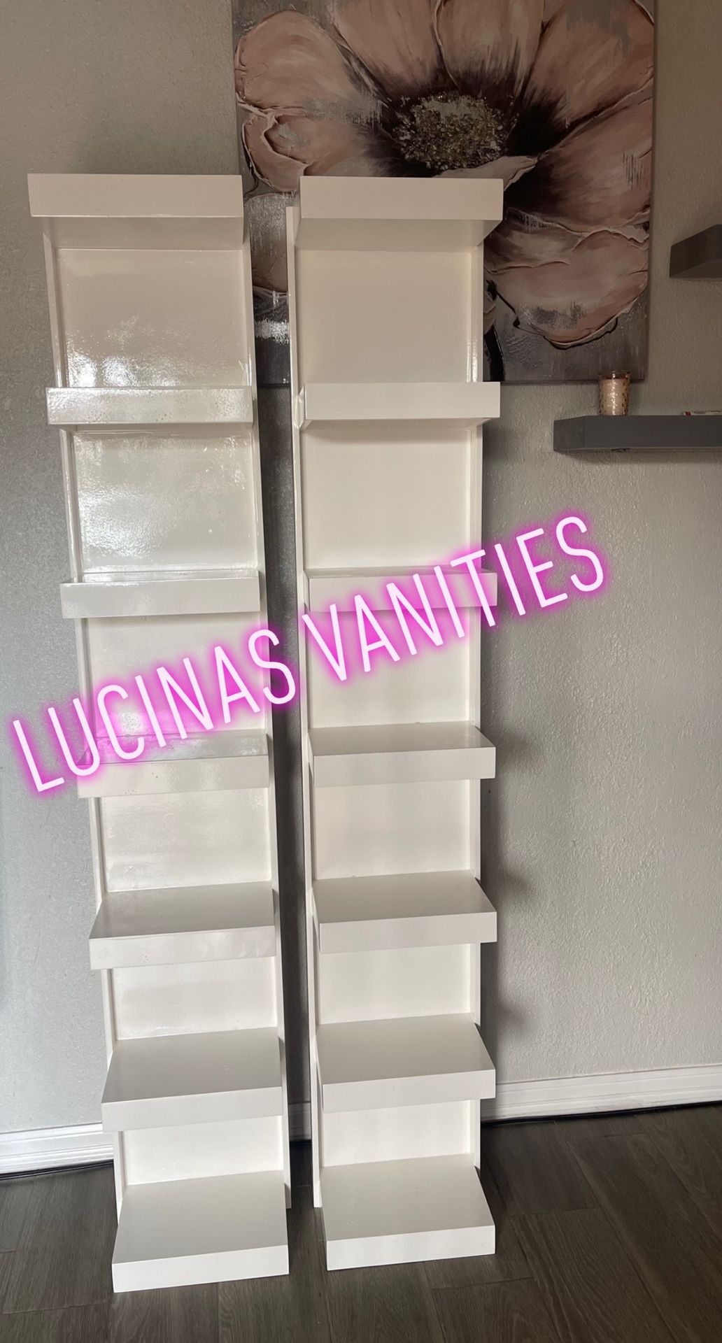 White Shelves