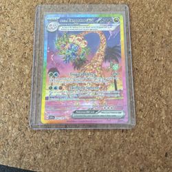 Pokemon Alolan Exeggutor Ex 242/191