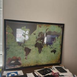 World Map Mirror