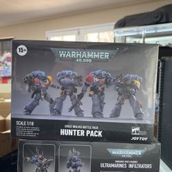 Joy Toy 1/18 Warhammer 40k Space Wolves Battle Pack Hunter Pack