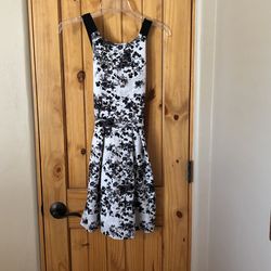 White Flowery Dress