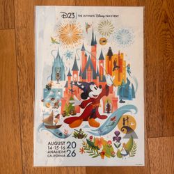 D23 THE ULTIMATE DISNEY FAN EVENT 2026 Stacey Aoyama Mickey Mouse Fine Art Print