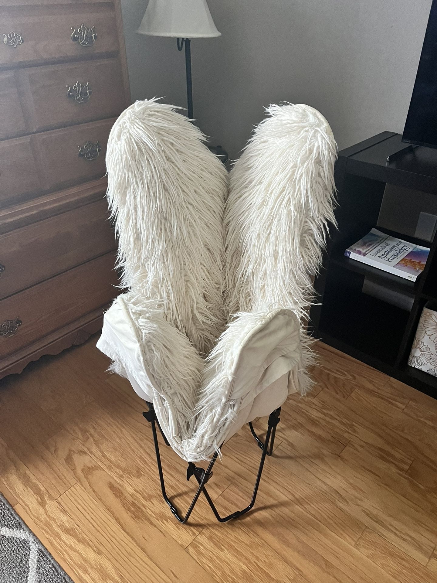 Fuzzy Butterfly Chair