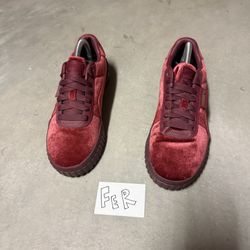 PUMA Women’s Cali Burgundy Velour