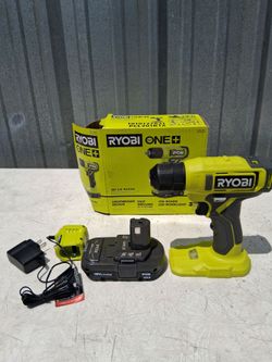 Ryobi 18v 3/8" drill kit