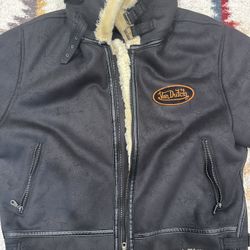 Von Dutch Shearling Pilot jacket