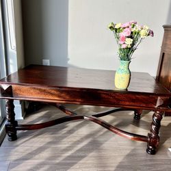 Solid Wood Coffee Table