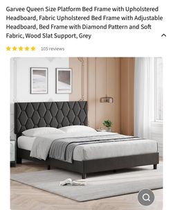 Queen Size Platform Bed Frame