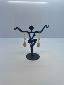 14k Gold Earrings. New.