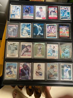 Felix “King” Hernandez framed trading cards