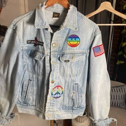 (BEST OFFER) Denim Jacket - Lee Union USA Made Patd-153438