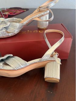 Silver heels