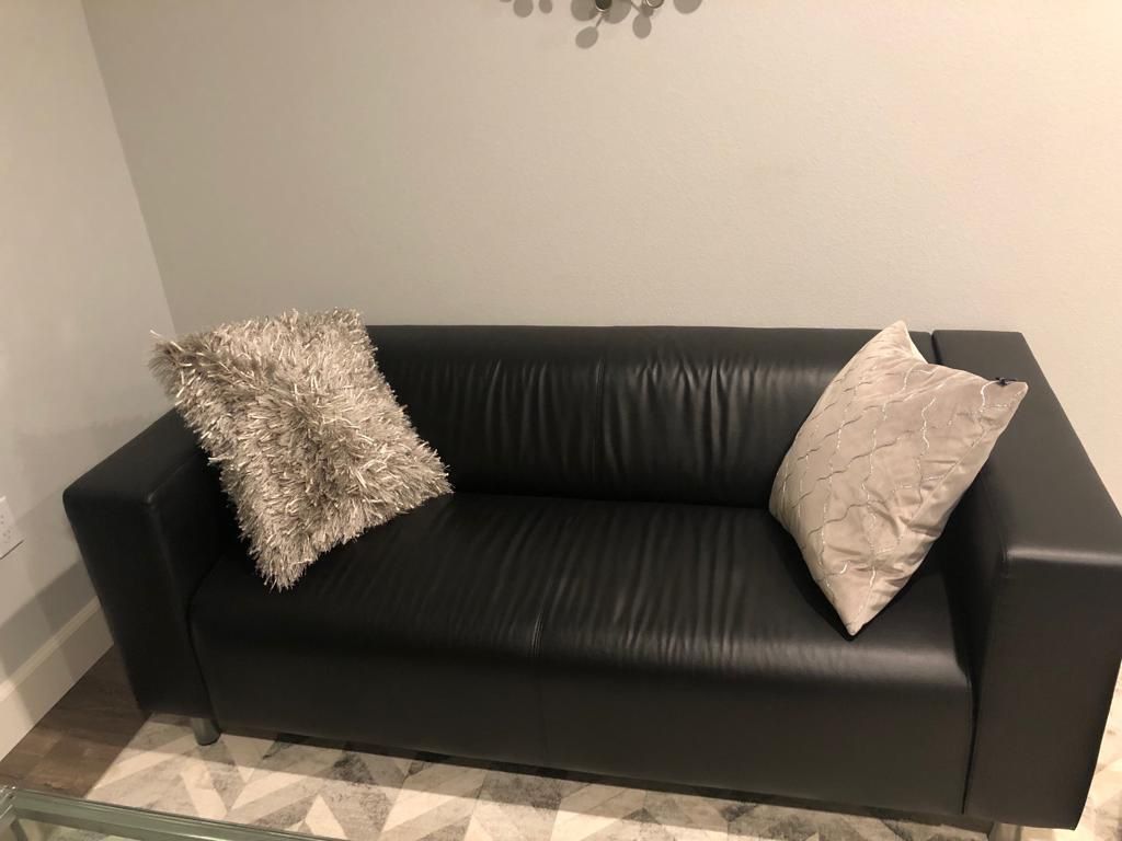 IKEA Klippan Loveseat (Couch) - Bomstad Black Color