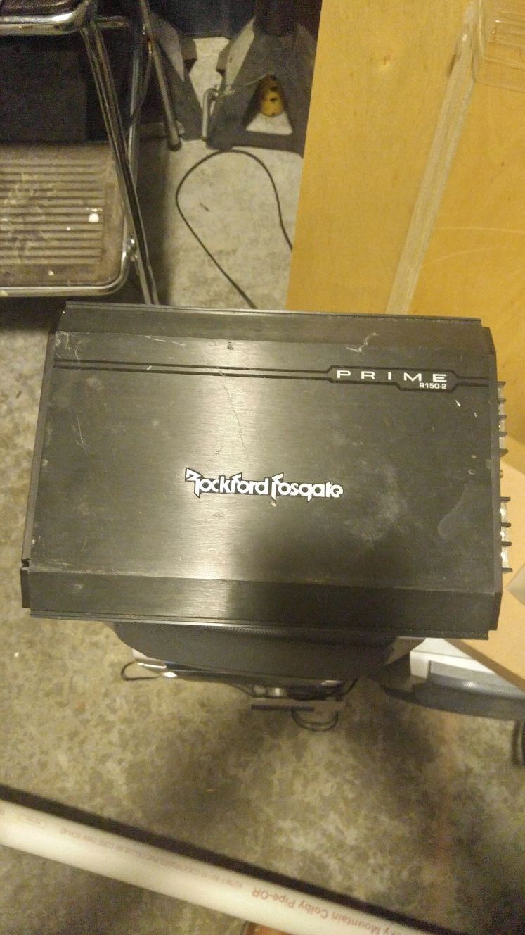 Rockford fosgate amp