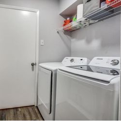 Samsung Washer and GAS Dryer