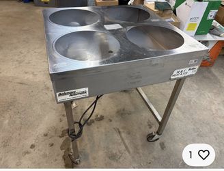 4 Bin Icing Table