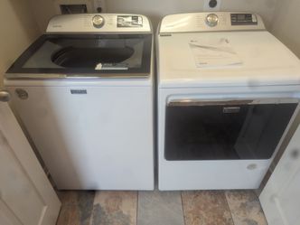 Maytag Smart Gas Dryer and Washer Machine
