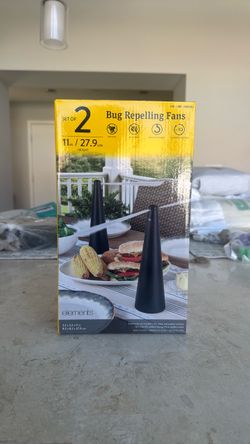 Bug repelling fans set of 2