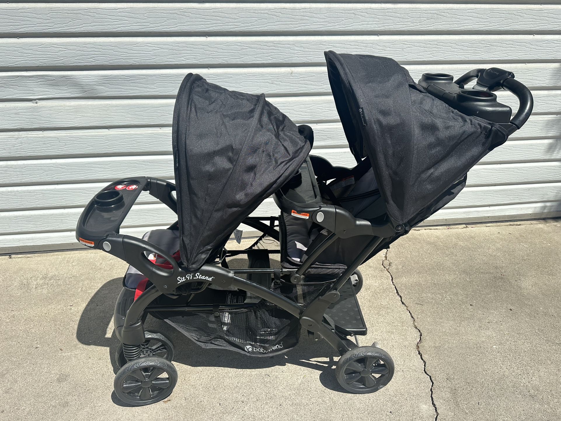 Baby Trend Double Stroller Sit And Stand OBO