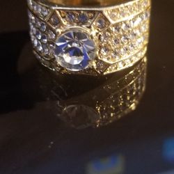Unisex wedding Engagement Promises Ring Size 9